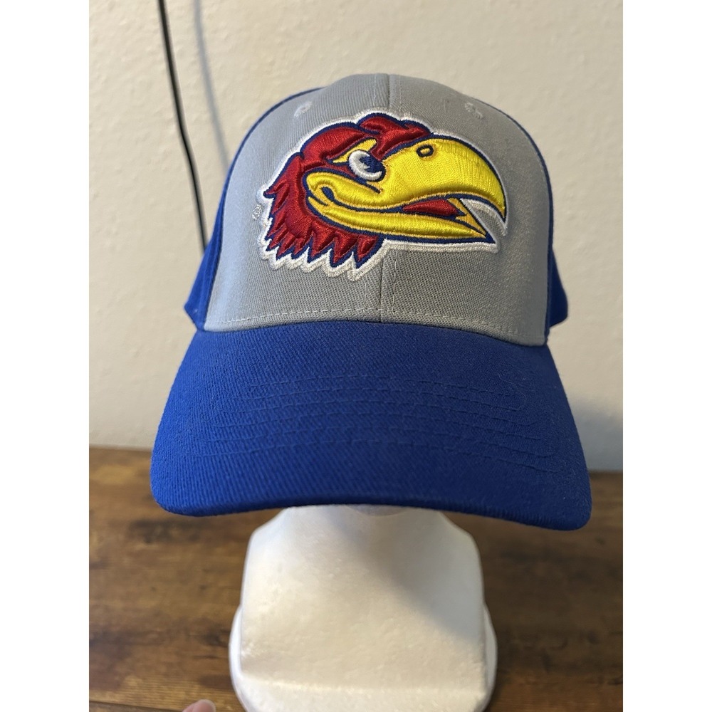 New University Of Kansas Jayhawks Top of the World Snapback Hat Cap Embroidered